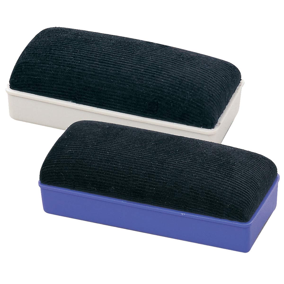 2-Pack Magnetic Whiteboard Erasers - Plastic Dry Erase Cleaner for Classroom, Office & Home - Perfect for Whiteboards, Glass Boards & Chalkboards