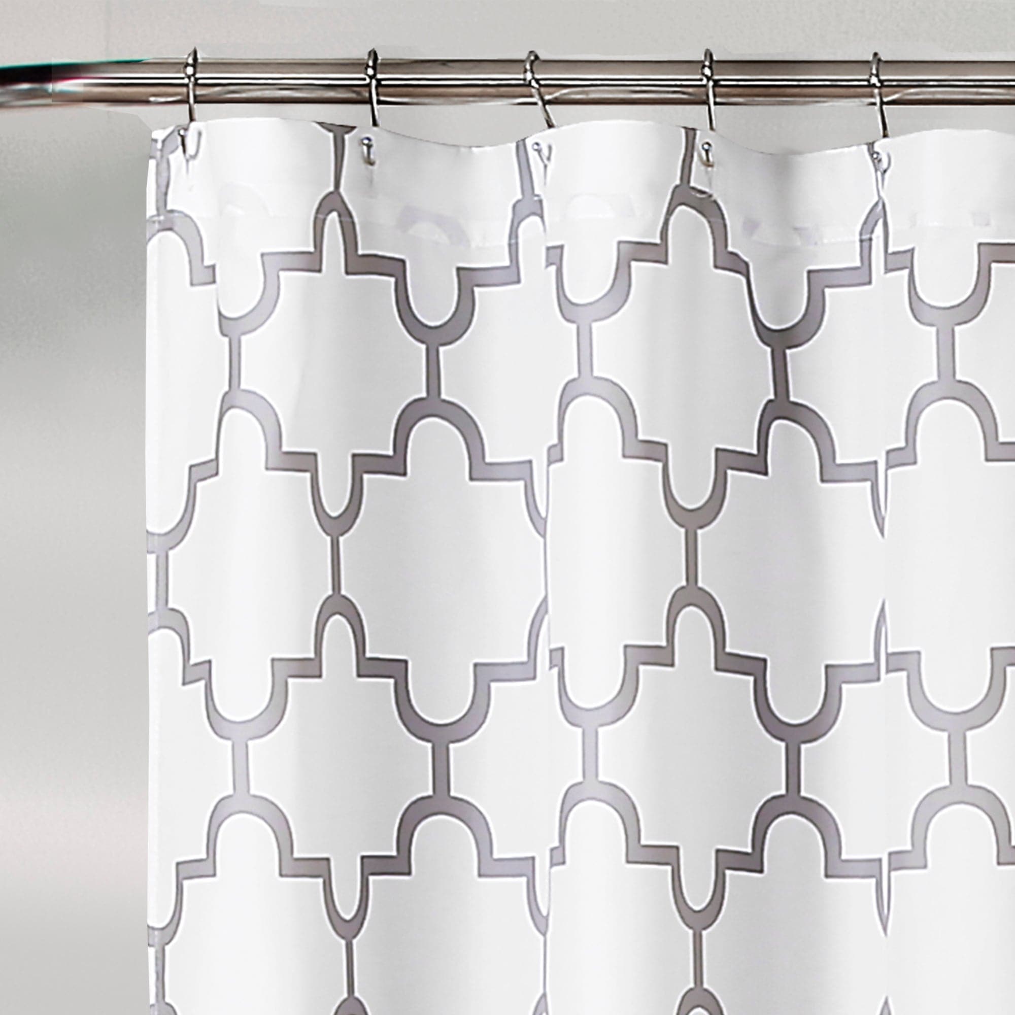 Bellagio Luxury Shower Curtain - Waterproof Fabric Bathroom Decor for Modern Homes - Perfect for Spa-Like Showers & Elegant Bathroom Upgrades