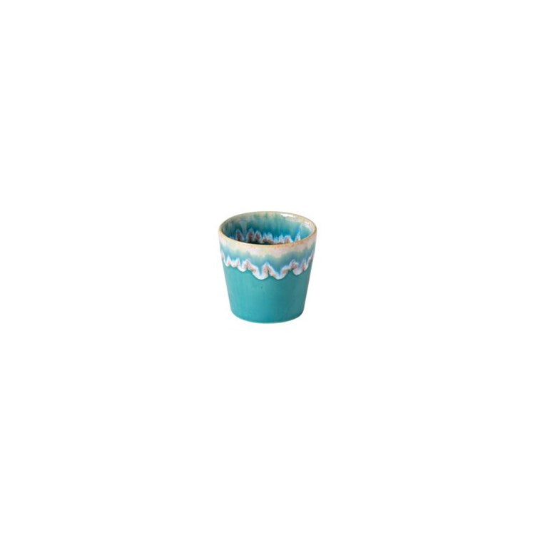 Premium Ceramic Espresso Cups Set of 4 - Handcrafted Italian Coffee Cups for Espresso, Cappuccino & Latte - Perfect for Home, Office & Coffee Shops