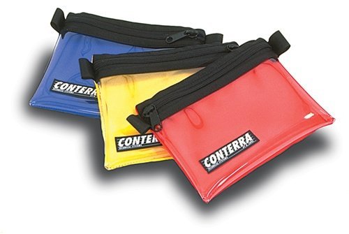 Small Yellow CONTERRA Organizer Pocket - Compact Storage Solution for Office, Travel & Home Organization | Water-Resistant & Durable Design