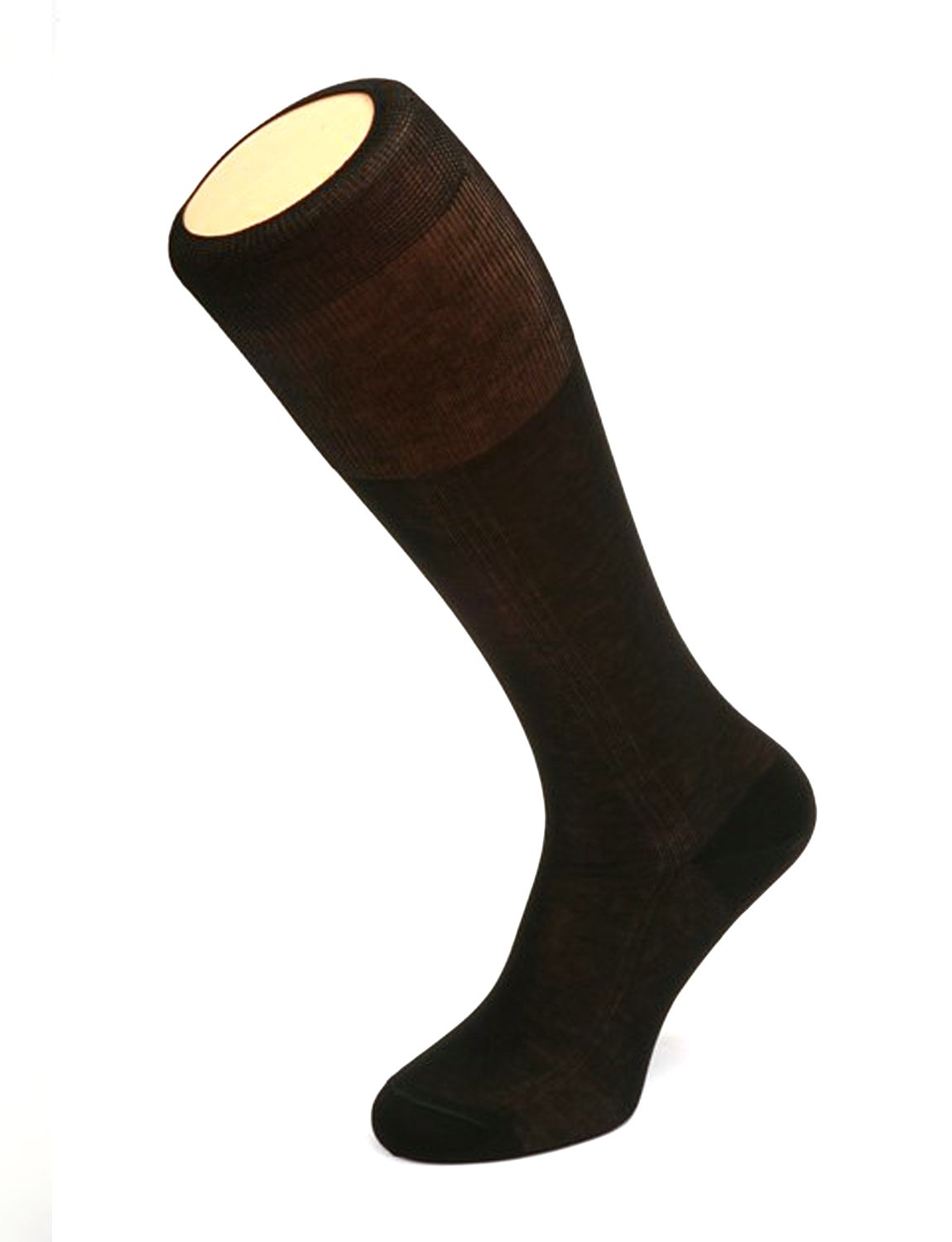 Daniel Jacob Men's 6-Pack 100% Cotton Crew Socks with Side Panel Design - Breathable & Comfortable for Work, Sports & Everyday Wear
