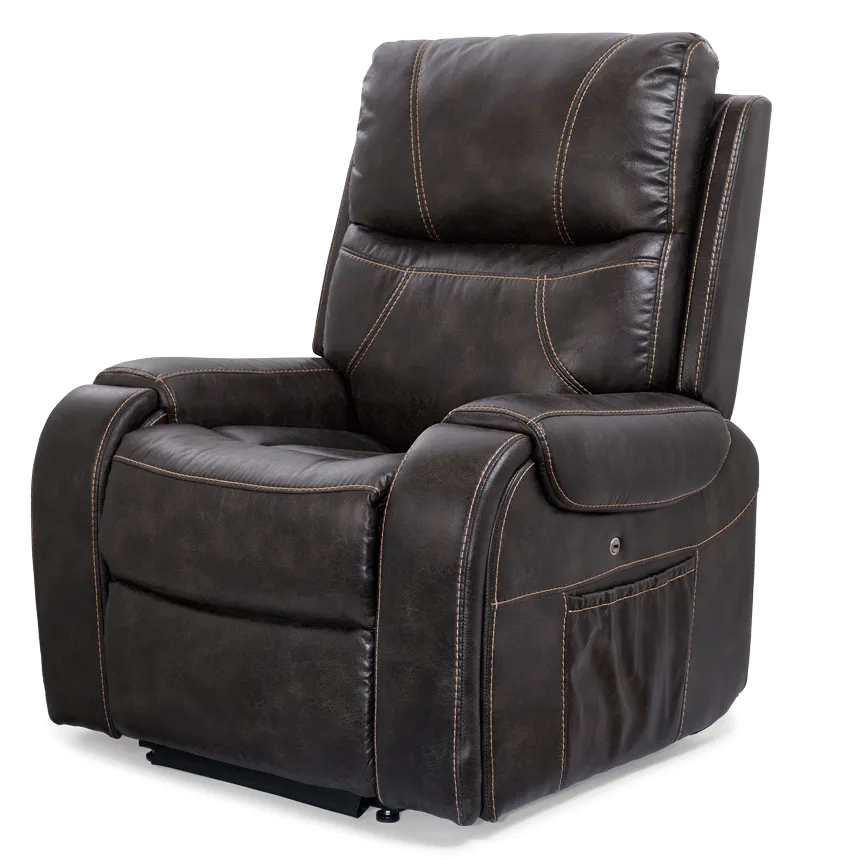 Titan PR 449 Twilight Position Lift Chair - Power Recliner with Remote Control for Elderly & Mobility Assistance - Perfect for Living Room, Bedroom & Home Theater Comfort