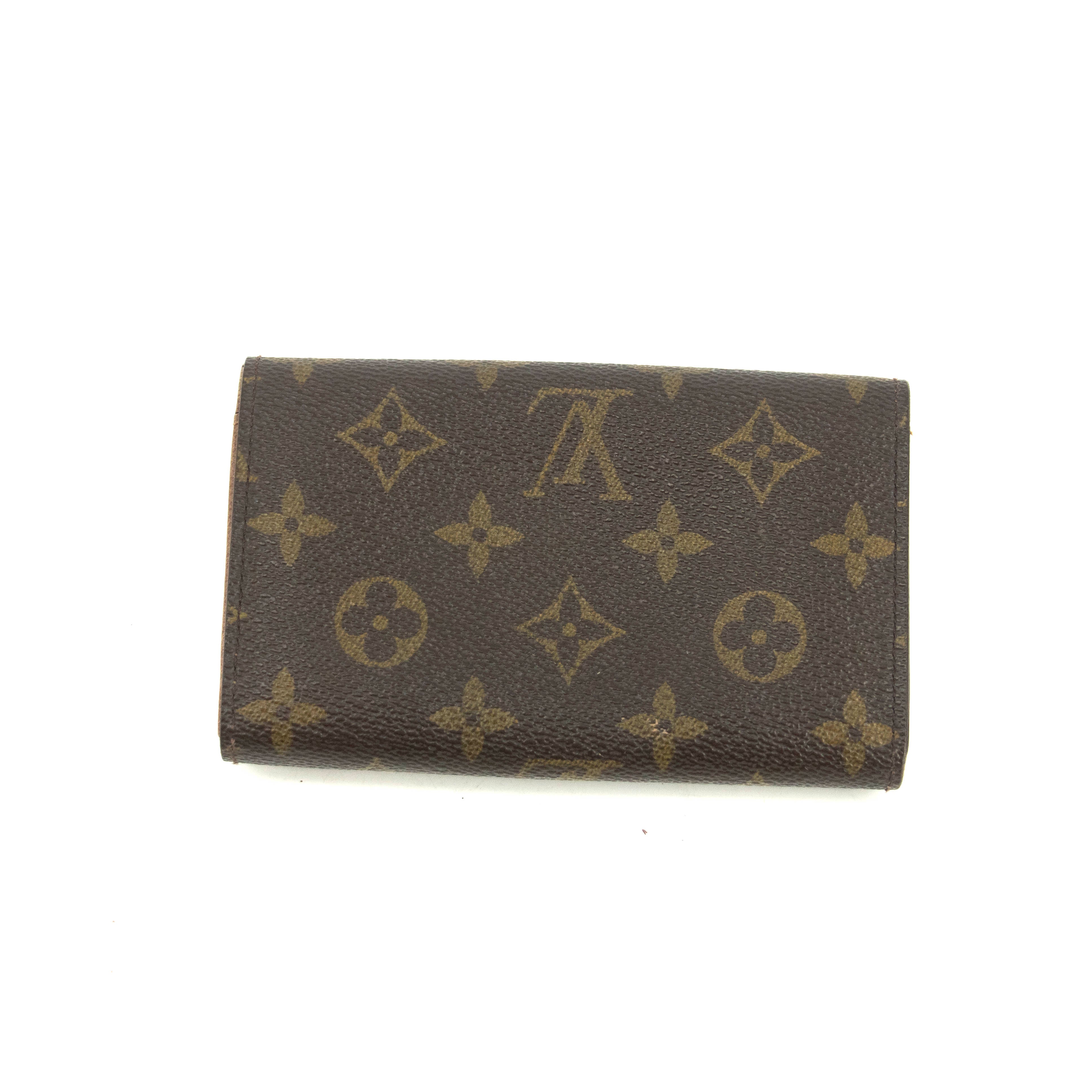 Authentic Louis Vuitton Monogram Canvas Porte Tresor Bifold Wallet #3858 - Luxury Compact Wallet for Men, Perfect for Everyday Use & Travel Accessories