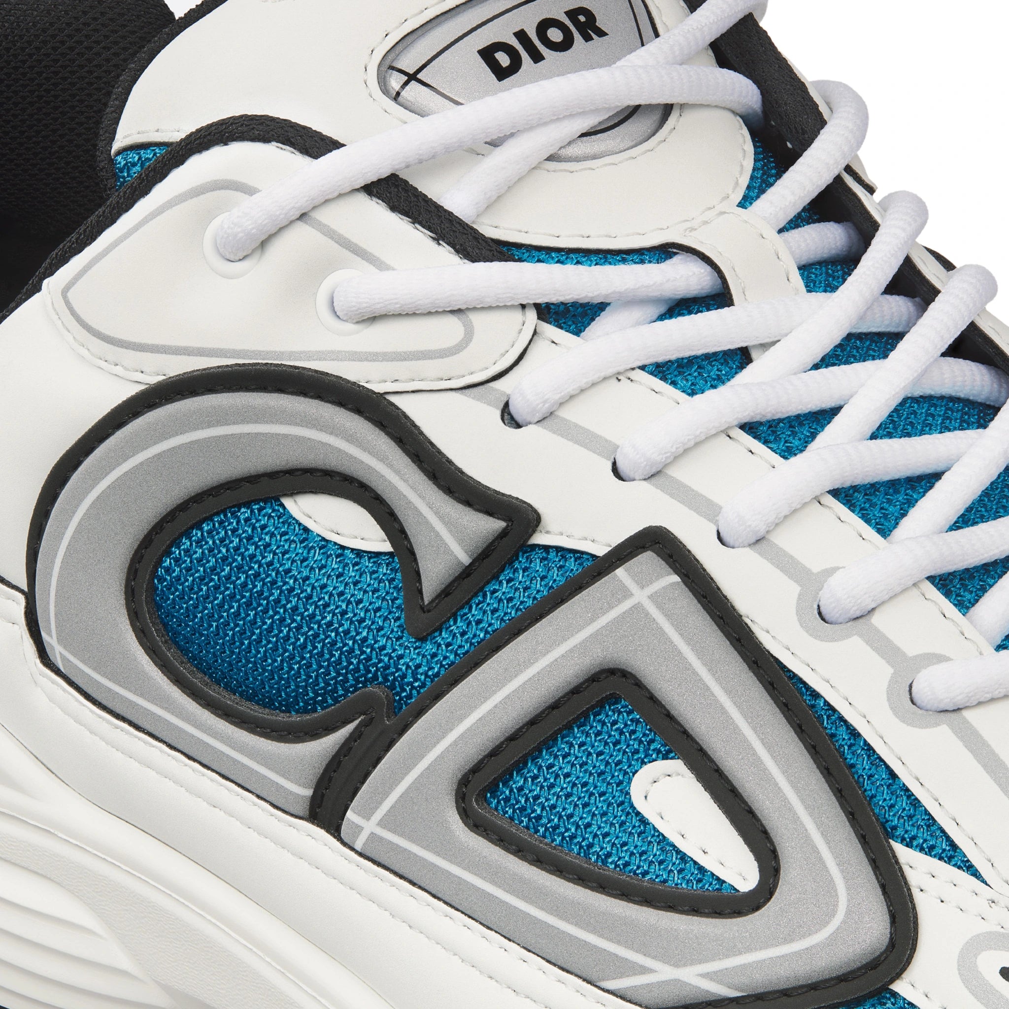 Dior B30 Blue and White Sneakers - Stylish Luxury Trainers for Men & Women | Perfect for Casual Wear, Running, and Gym Workouts