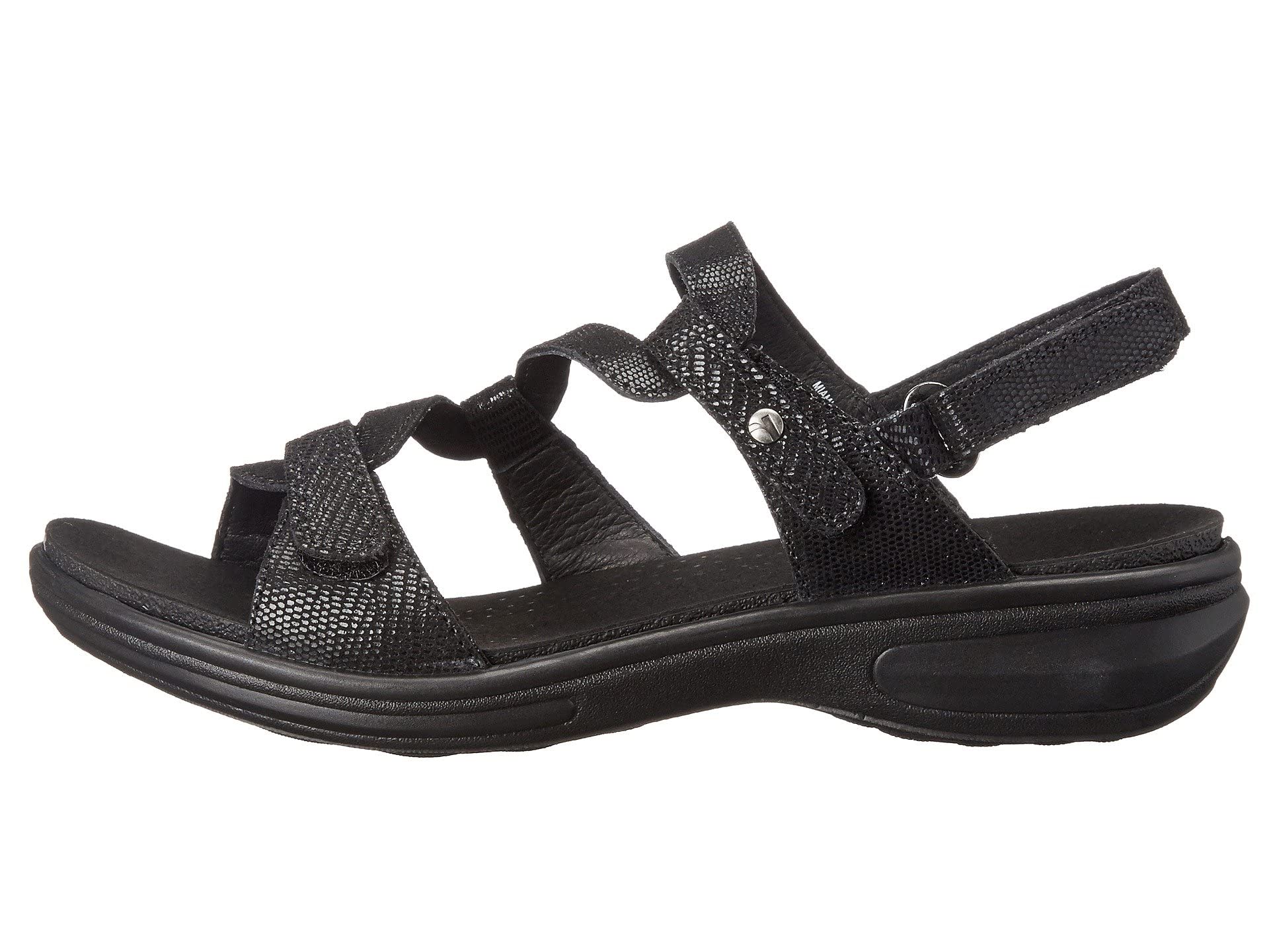 Revere Women's Miami Leather Sandals - Comfortable & Stylish Summer Slide Sandals for Beach, Vacation & Casual Outings