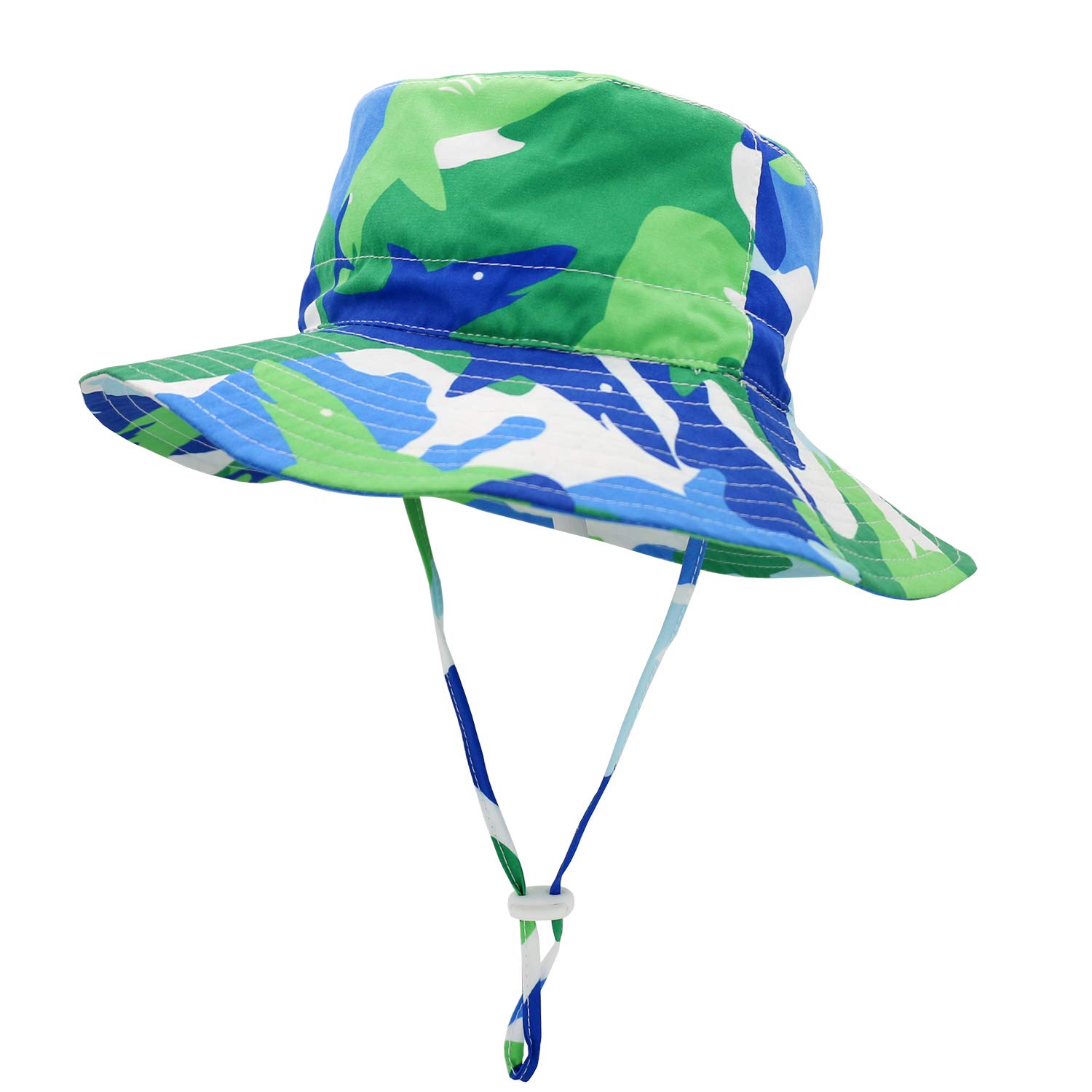 Sarfel UPF 50+ Baby Sun Hat for Toddlers - Adjustable Summer Bucket Hat for Boys & Girls - Perfect for Beach, Pool, Outdoor Play & Sun Protection