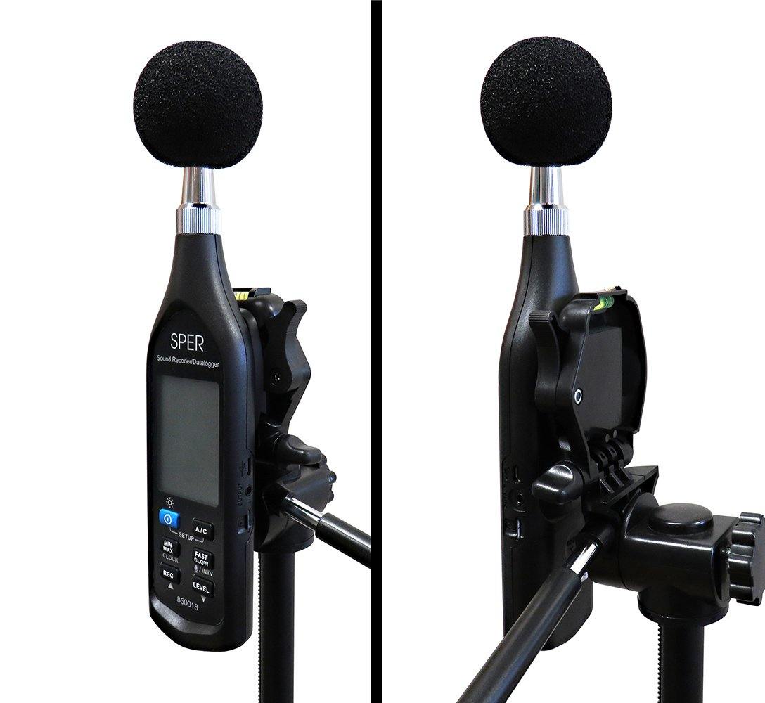 Digital Sound Level Meter with Graphic Display - Accurate Noise Decibel Reader for Home, Office, and Industrial Use