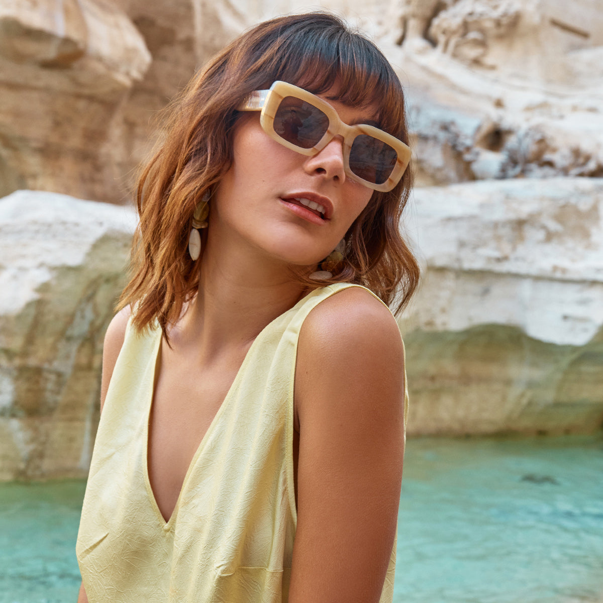 Unyielding Polarized Sunglasses for Women - UV Protection Fashion Shades for Blonde Hair - Perfect for Beach, Driving & Outdoor Activities