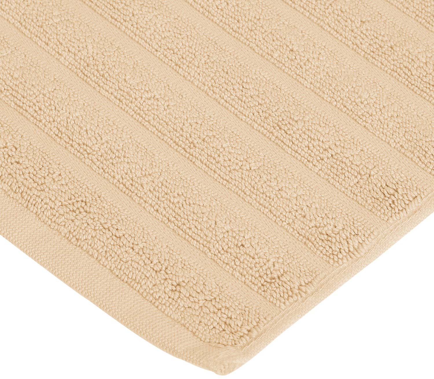 Eco-Friendly 2-Piece Cotton Bath Mat Set - Super Absorbent, Soft & Non-Slip - Perfect for Bathroom, Shower & Spa Relaxation