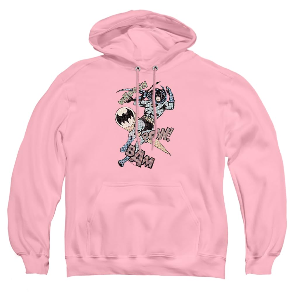 Batman Halftone Graphic Unisex Hoodie for Men & Women | Comfortable Pullover Sweatshirt | Perfect for Casual Wear, Cosplay & Superhero Fans