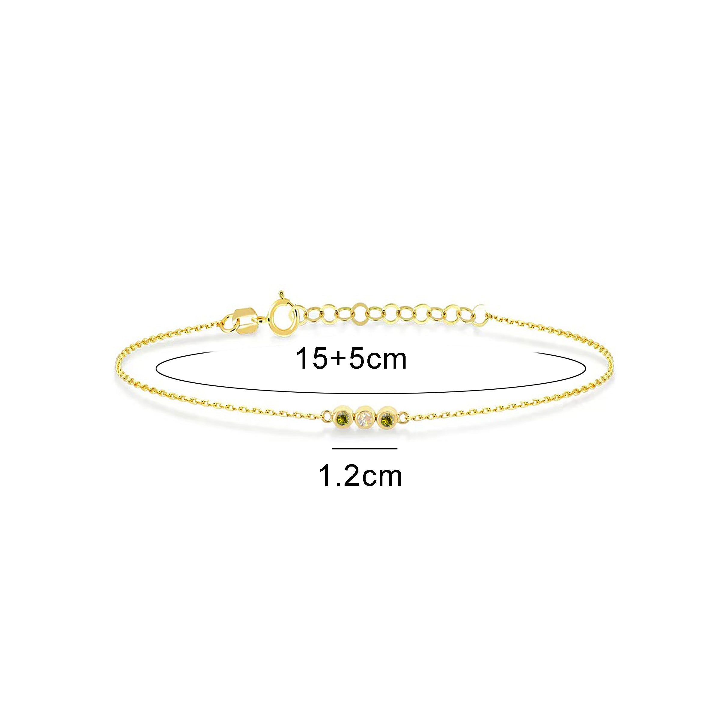 Blissful Tri Circle Memorial Ashes Bracelet - Keepsake Jewelry for Loved Ones - Perfect for Remembrance, Gifts & Special Occasions