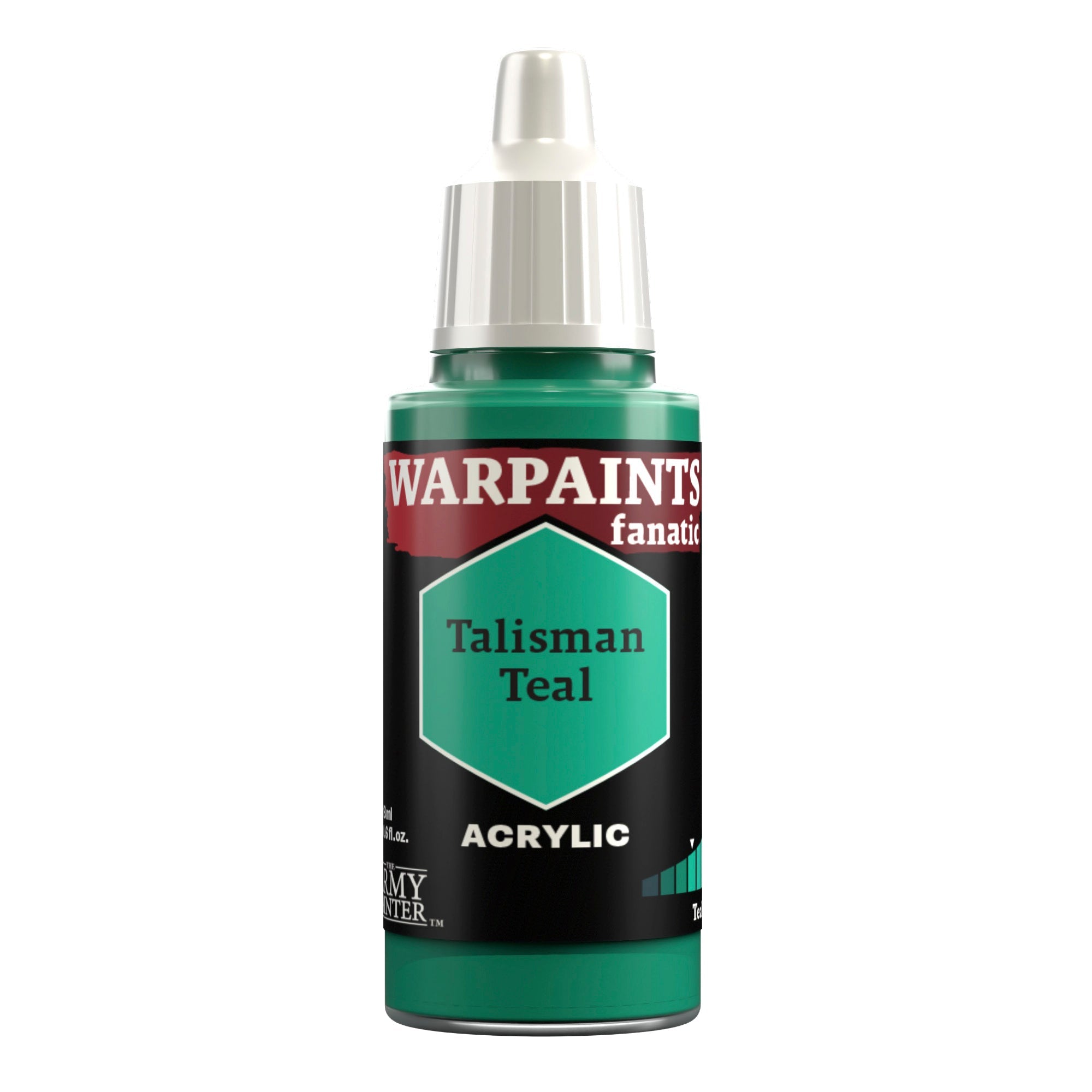Warpaints Fanatic: Talisman Teal - Premium Waterproof Face Paint for Cosplay, Halloween & Body Art | Long-Lasting Vibrant Colors for Professional Makeup Artists & Costume Enthusiasts