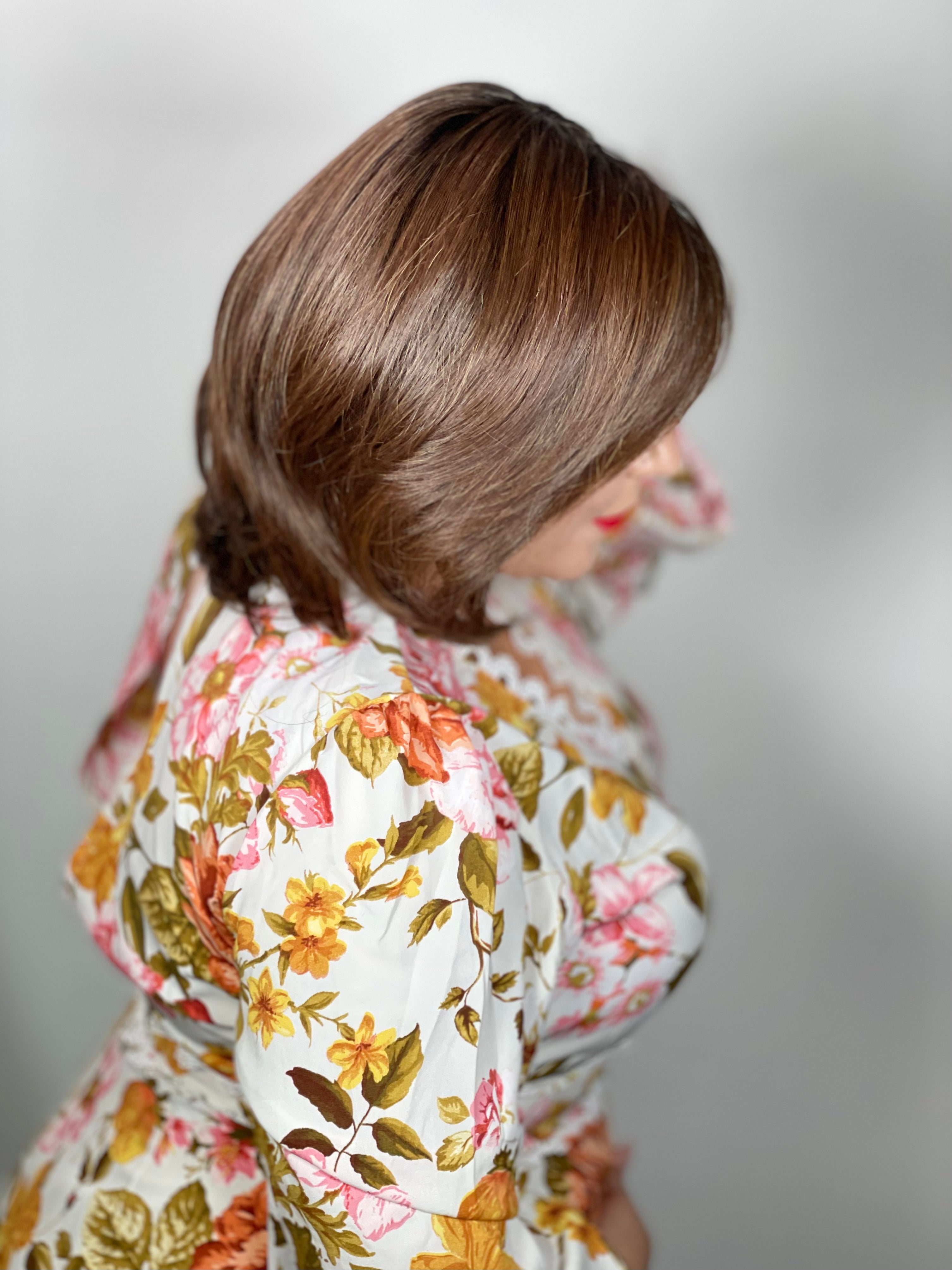 Natural Brown Hair Extensions for Women - Clip-In Human Hair Extensions for Length & Volume - Perfect for Parties, Weddings & Everyday Styling