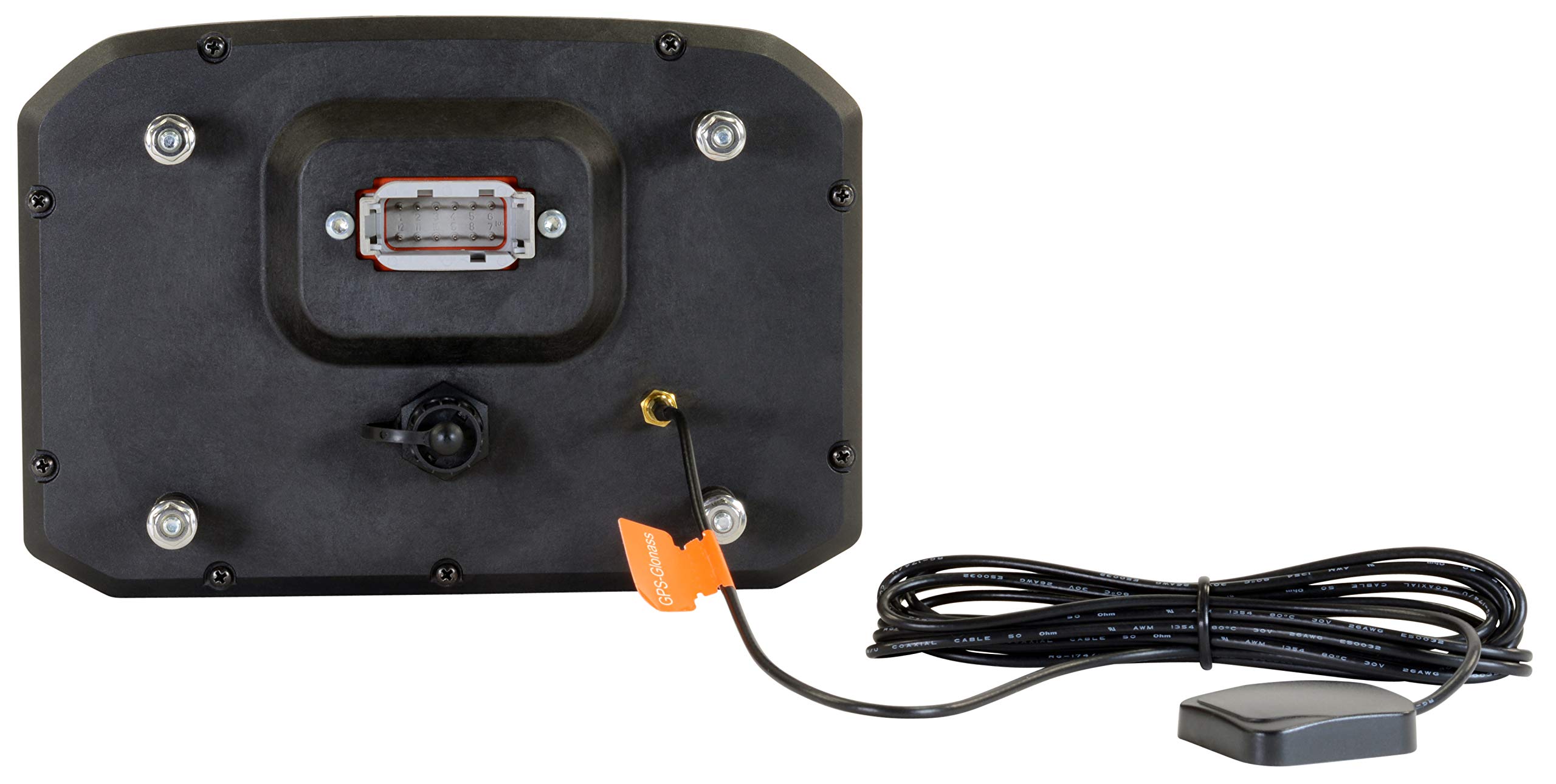 AEM CD-7G Carbon Non-Logging Display Kit with Internal GPS - High Performance Marine Navigation System for Boating, Fishing & Water Sports