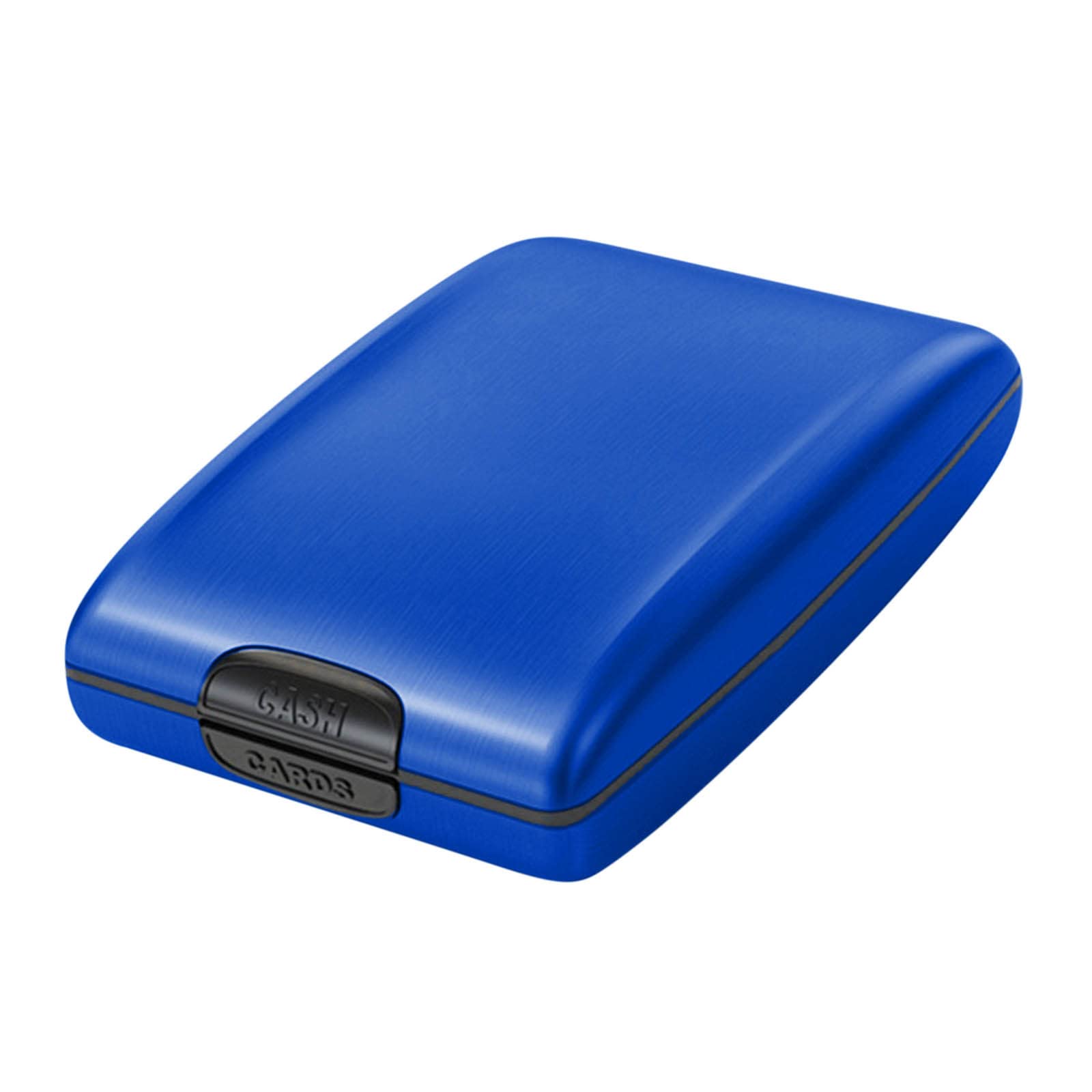 Ultra Slim Aluminum Credit Card Holder with RFID NFC Protection - Secure & Lightweight Wallet for Men & Women - Perfect for Travel, Business & Everyday Use