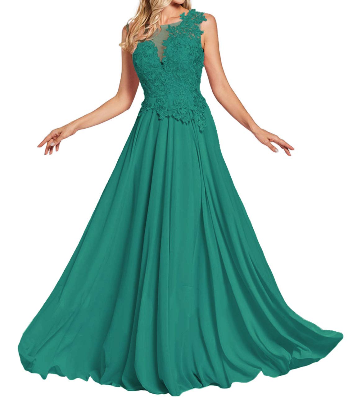 JAEDEN Elegant One Shoulder Long Prom Dresses for Women - Chiffon Formal Evening Gowns & Special Occasion Dresses - Perfect for Homecoming, Prom Night, Gala & Black Tie Events