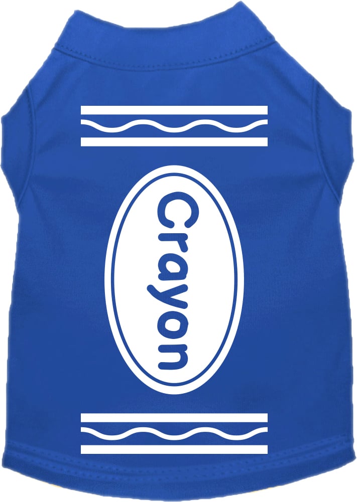 Colorful Crayon Costume Screen Print T-Shirt for Kids - Fun Dress-Up & Art Party Outfit