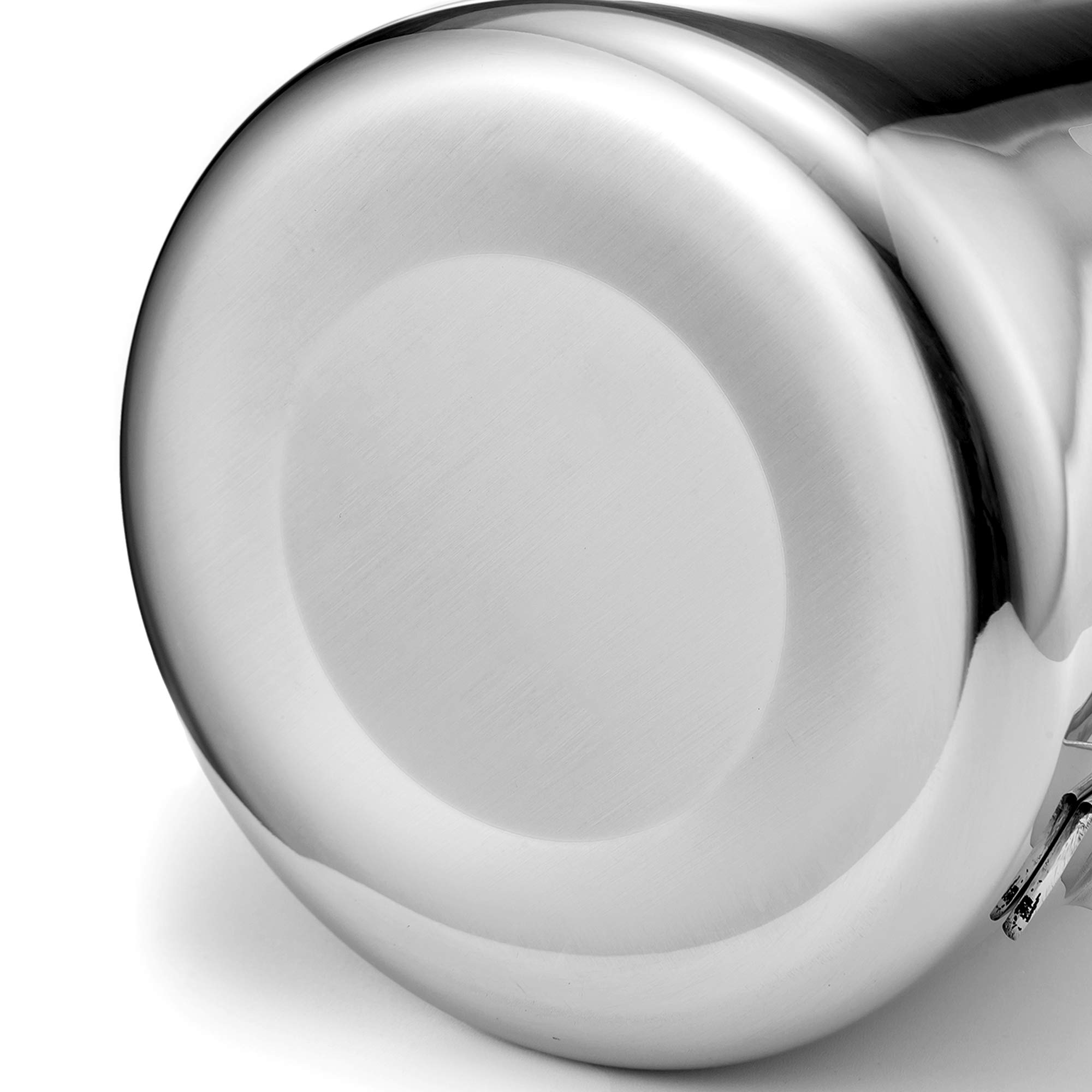 Premium Stainless Steel Milk Frothing Pitcher - 12 oz (350 ml) & 20 oz (600 ml) Options - Barista-Grade for Lattes, Cappuccinos & Hot Chocolate - Chrome Finish - Ideal for Home & Professional Coffee Shops