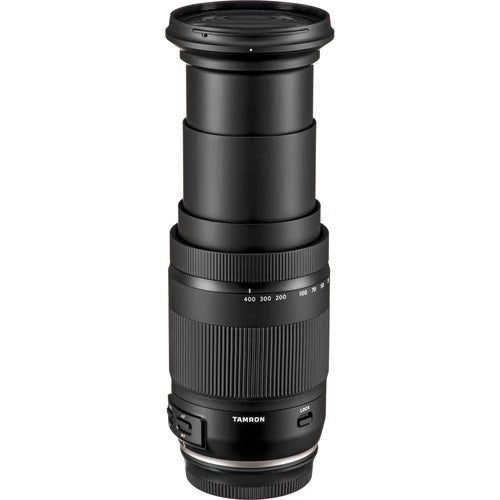Tamron 18-400mm f/3.5-6.3 Di II VC HLD All-in-One Zoom Lens for Canon/Nikon DSLR Cameras - Perfect for Travel, Wildlife & Sports Photography