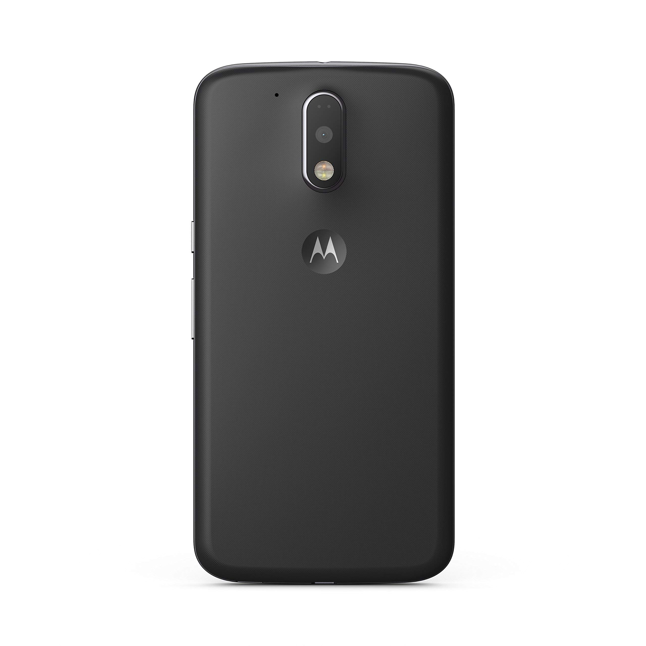 Motorola Moto G4 Plus XT1641 Unlocked GSM 4G LTE Smartphone with 16MP Camera - Black (Renewed) | Perfect for Travel, Business & Everyday Use