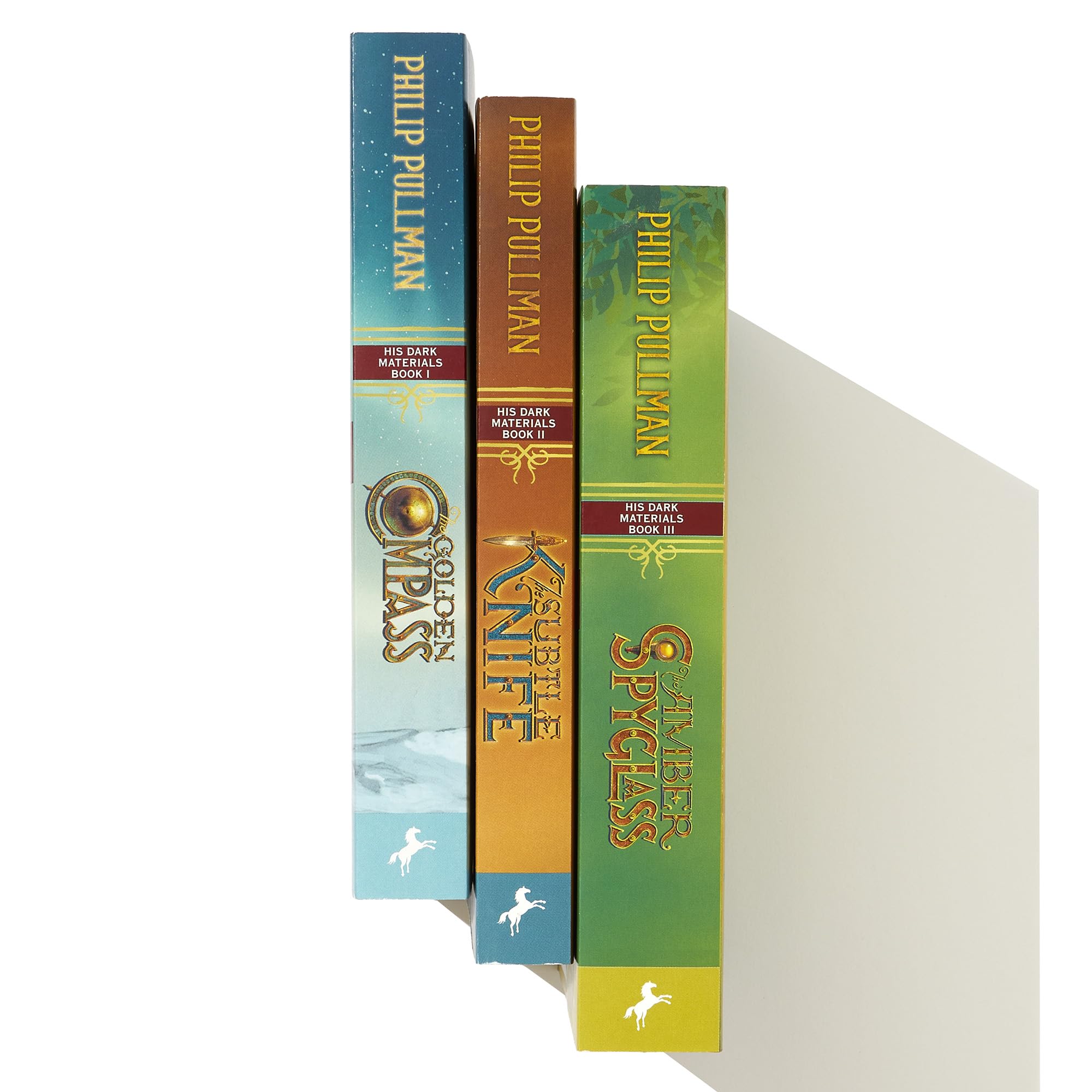 His Dark Materials Trilogy: The Golden Compass, The Subtle Knife, The Amber Spyglass - 3-Book Paperback Boxed Set | Fantasy Book Series for Teens & Adults | Perfect for Gifts, Book Clubs & Fantasy Lovers