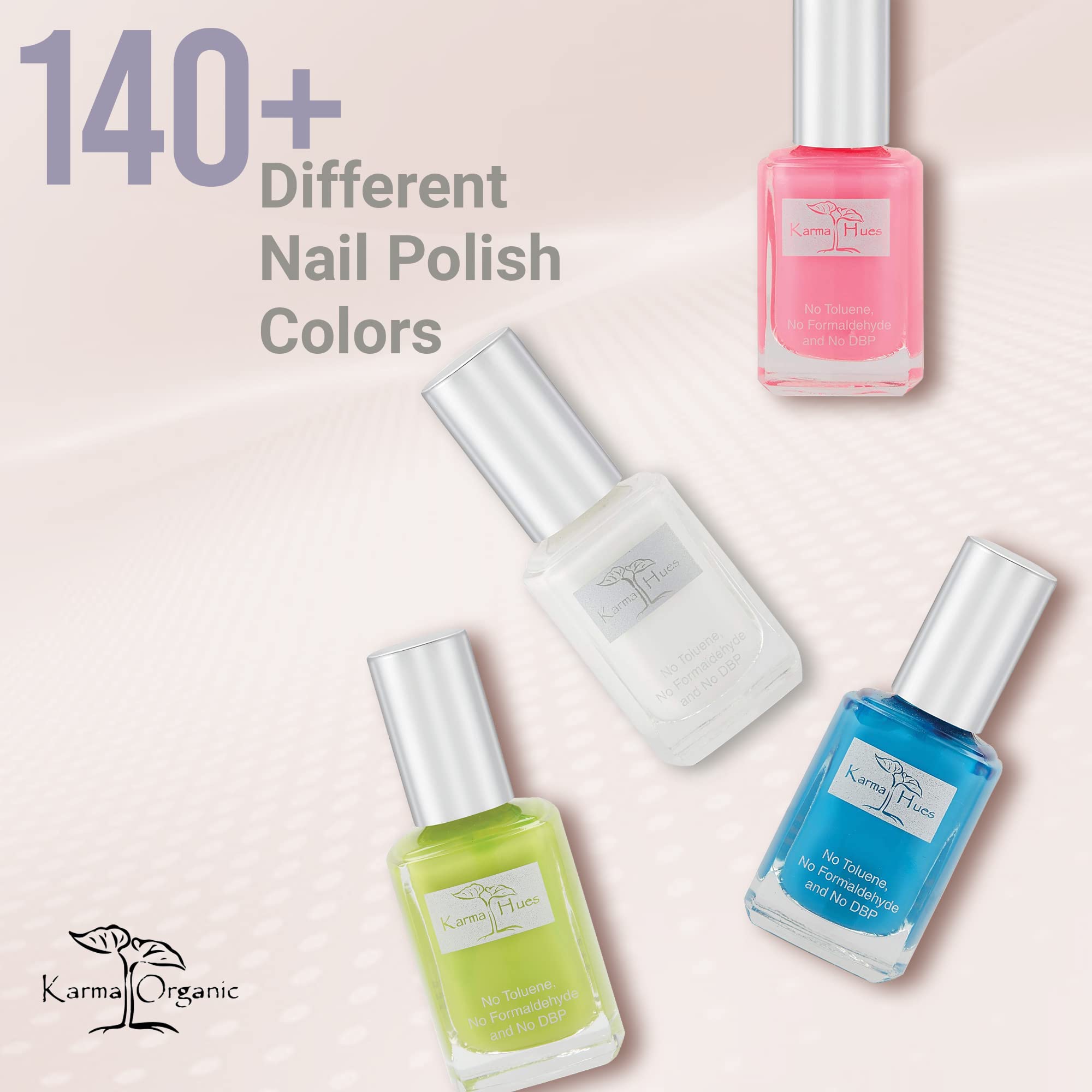 Organic Vegan Nail Polish - Non-Toxic, Cruelty-Free French White for Nail Art