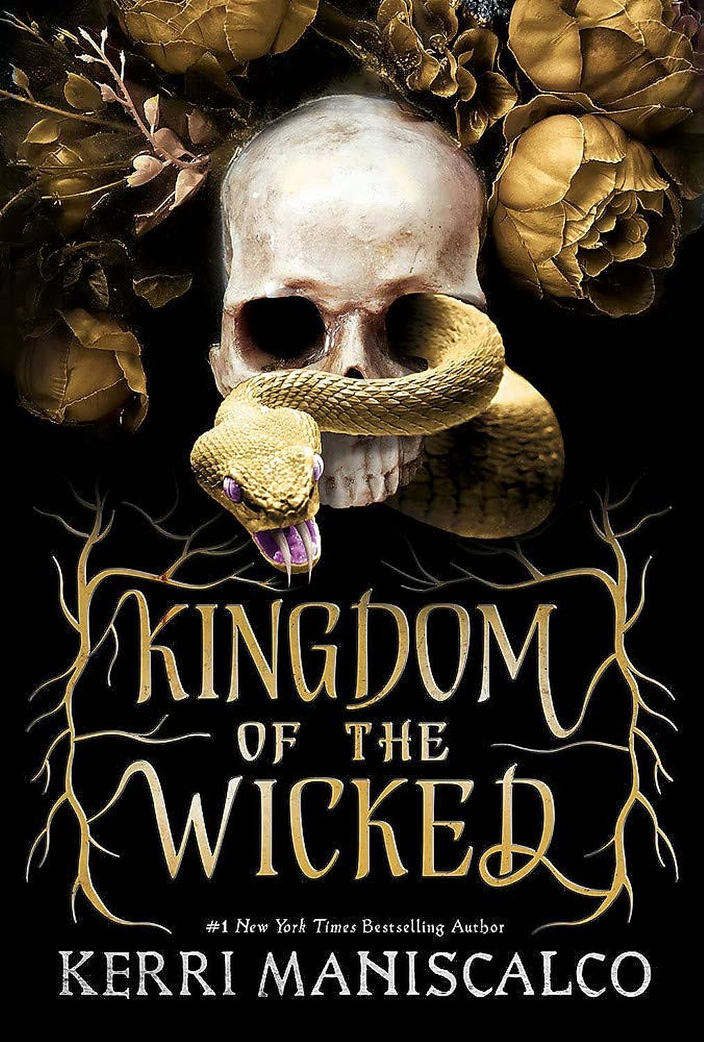Kingdom of the Wicked - Dark Fantasy Novel by Kerri Maniscalco | YA Gothic Horror Book Series | Perfect for Halloween Reading & Book Club Discussions
