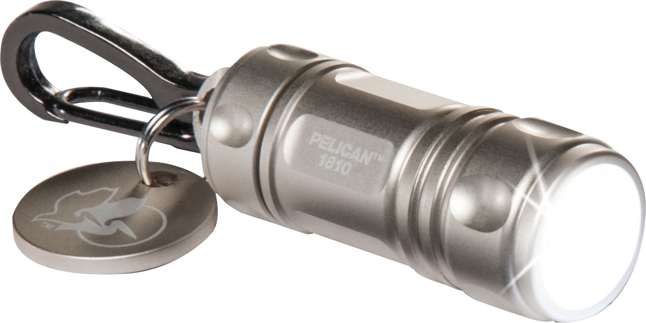 Pelican Progear 1810C LED Keychain Flashlight - Ultra Bright, Compact, Waterproof - Perfect for Camping, Hiking, and Emergency Use
