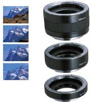 Kenko Auto Extension Tube Set for Minolta AF - Macro Photography Accessories for Close-Up Shots of Jewelry, Insects & Flowers