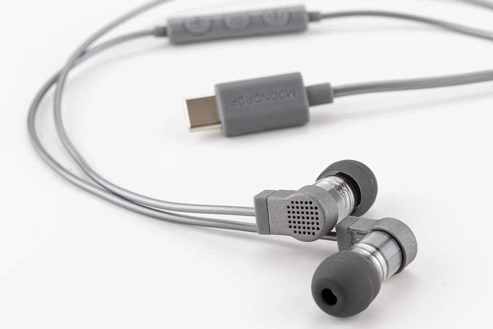MOONDROP QUARK 2 HiFi Dynamic Driver In-Ear Headphones (IEM) - Premium Sound Quality for Music Lovers, Audiophiles & Gamers - Perfect for Travel, Workouts & Daily Commute