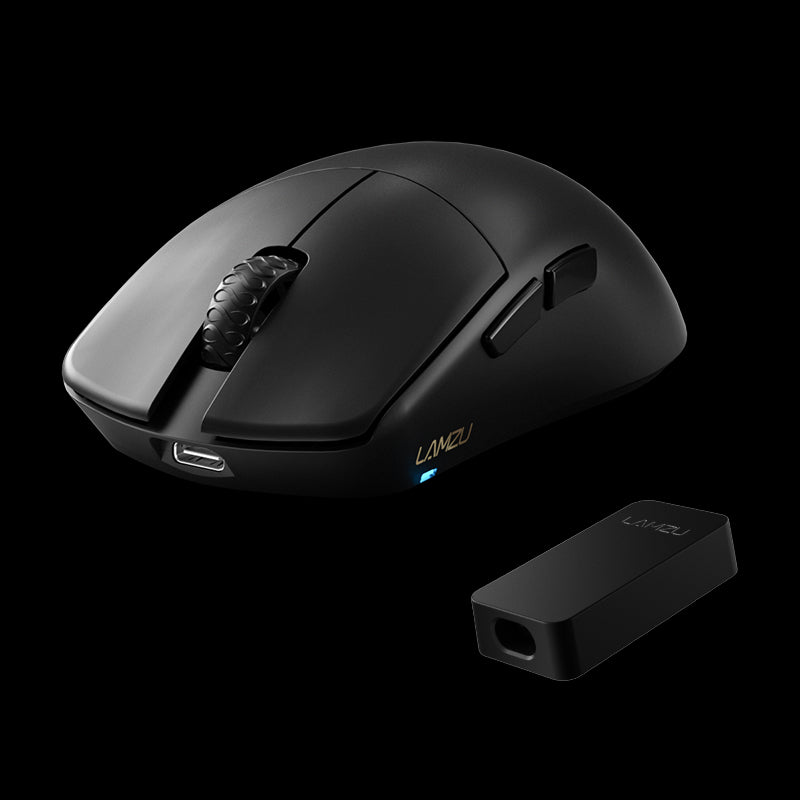 Lamzu Maya 4K Wireless Gaming Mouse - Ultra-Lightweight Ergonomic Design, 4000Hz Polling Rate, Perfect for FPS, MOBA & Esports Gaming