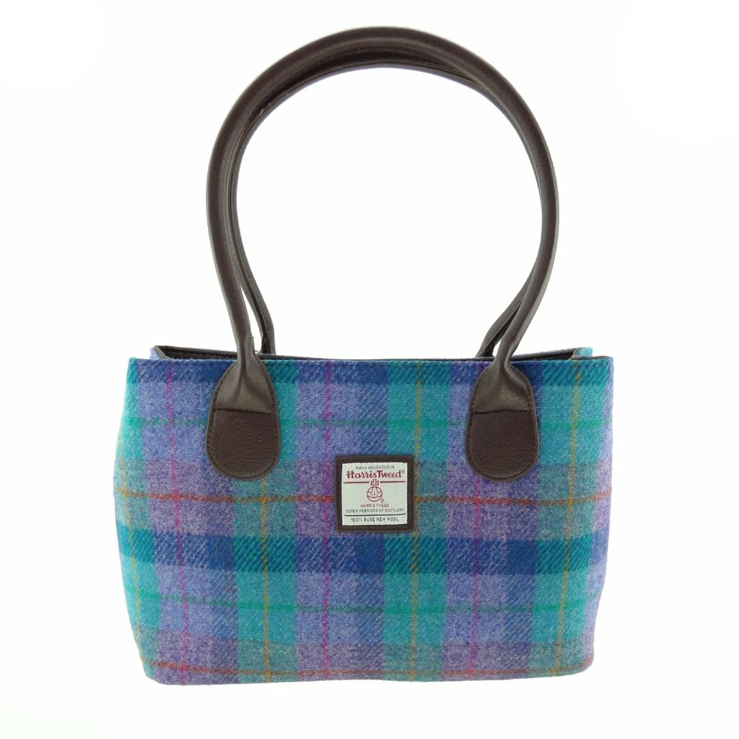 Classic Harris Tweed Handbag for Women [22 Colors] - Elegant Crossbody Purse with Adjustable Strap, Perfect for Work, Travel & Everyday Use