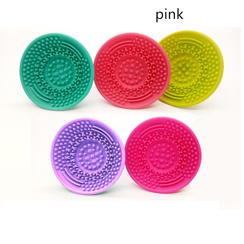 Premium Silicone Makeup Brush Cleaner Pad - Deep Cleaning Mat for Foundation, Eyeshadow & Cosmetic Brushes - Perfect for Home & Professional Makeup Artists