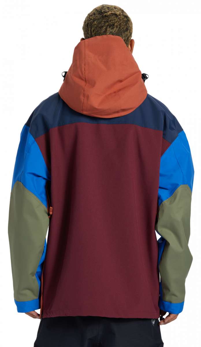 DC 43 Anorak Shell Jacket 2024 - Waterproof Windbreaker for Outdoor Adventures, Hiking & Camping Gear - Lightweight Raincoat for Men & Women