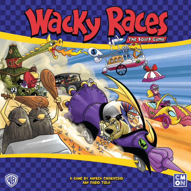 Wacky Racers Board Game - Fun Family Racing Game for Kids & Adults - Perfect for Game Nights, Parties & Family Gatherings