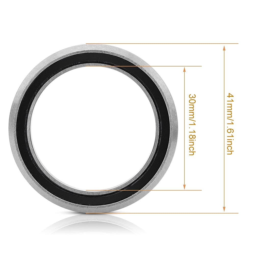 Lightweight Steel Bicycle Headset Bearing (41mm) - Durable Bike Headset Replacement Part for Most Bicycles | Perfect for Mountain, Road & Commuter Bike Repairs