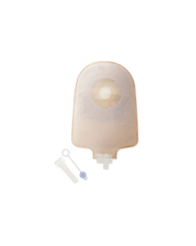 Hollister Premier 1 Piece Urostomy Pouch with Convex Flextend Barrier - 5 per Box, 16MM (5/8 Inch), Beige, 23CM (9 Inch) - Ideal for Secure and Comfortable Ostomy Care