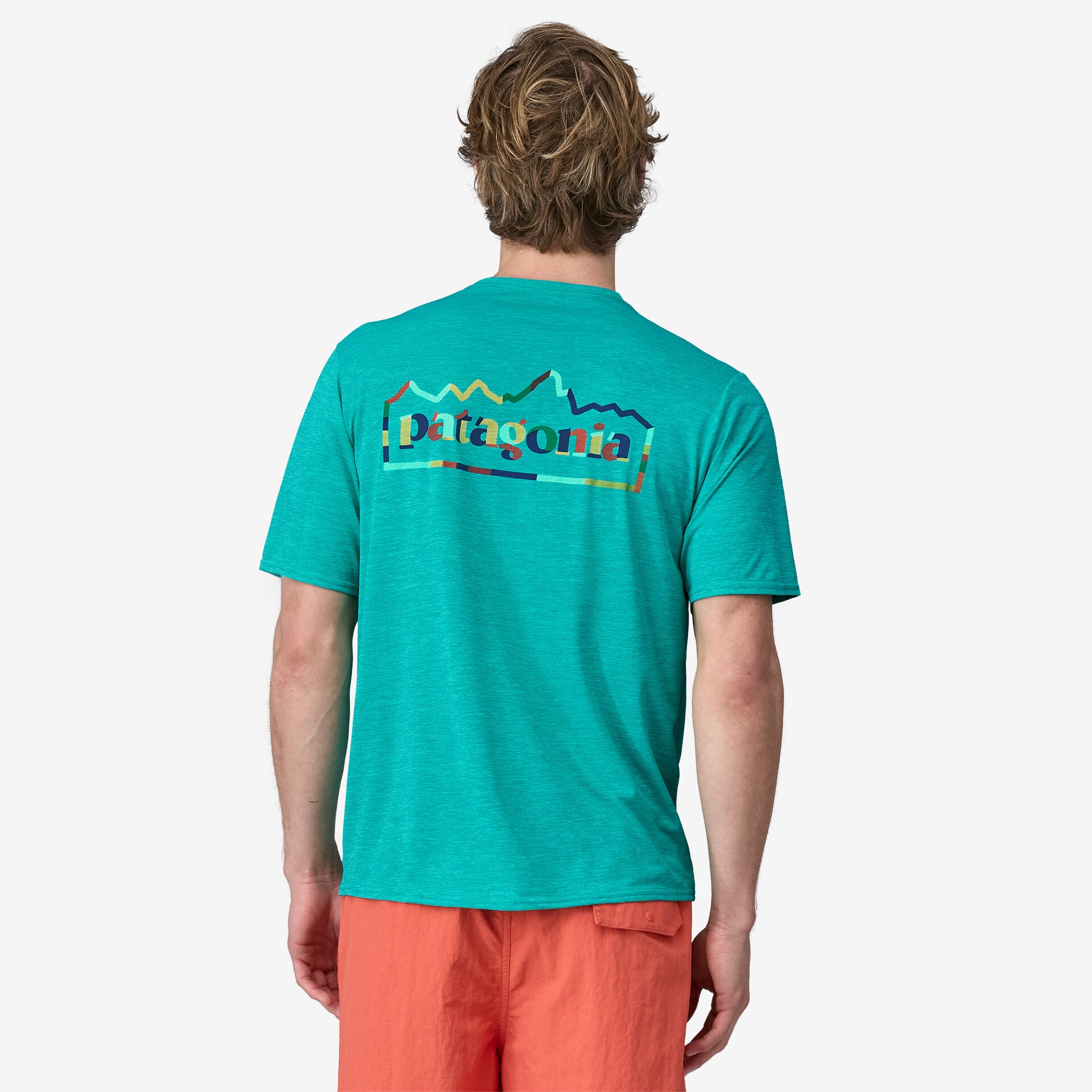 Men's Capilene® Cool Daily Graphic T-Shirt - Moisture Wicking & Breathable Activewear for Hiking, Running & Outdoor Adventures