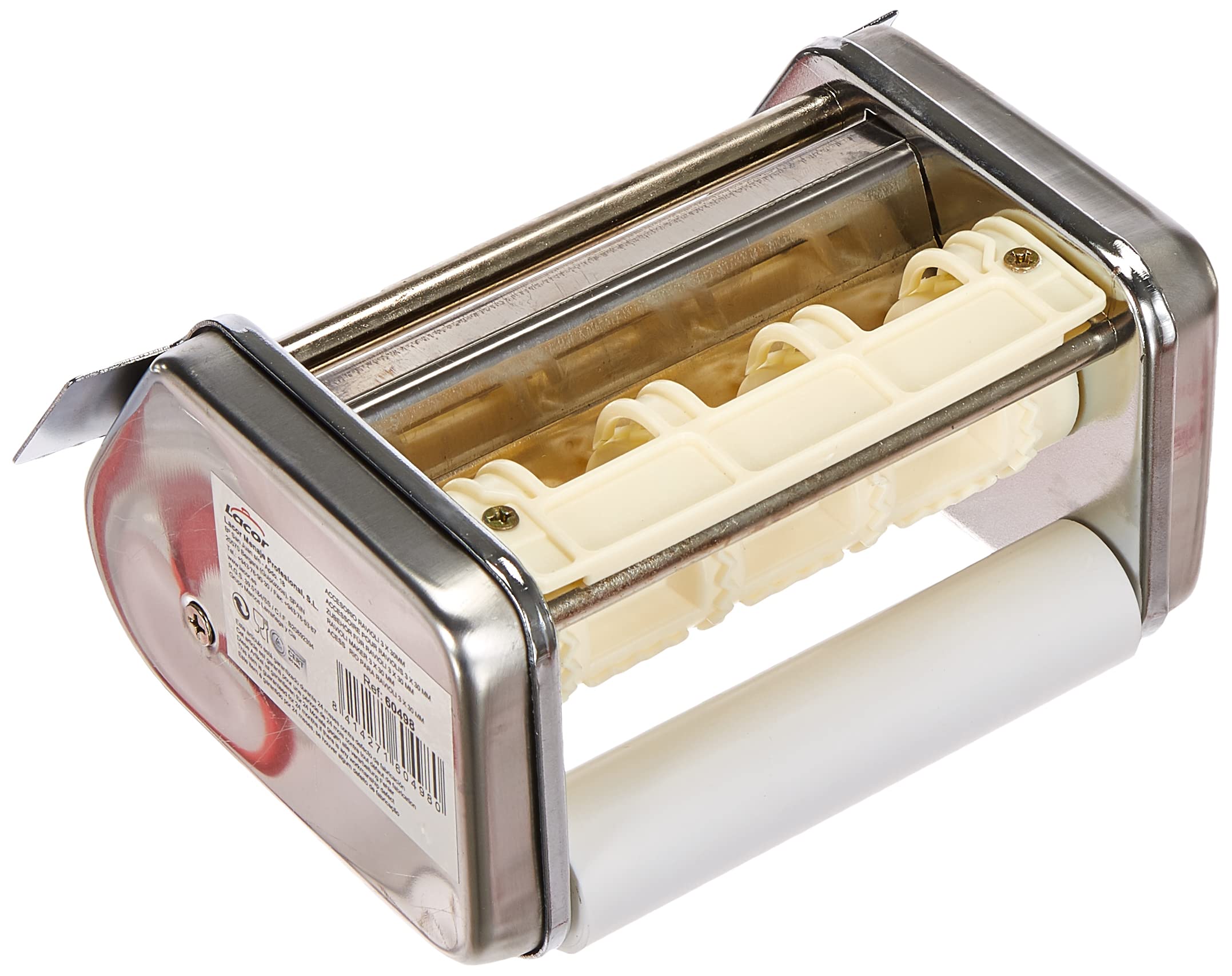 Stainless Steel Ravioli Maker - 3 x 30 mm Pasta Press for Homemade Dumplings & Italian Cuisine | Perfect for Kitchen, Restaurants & Food Gifts