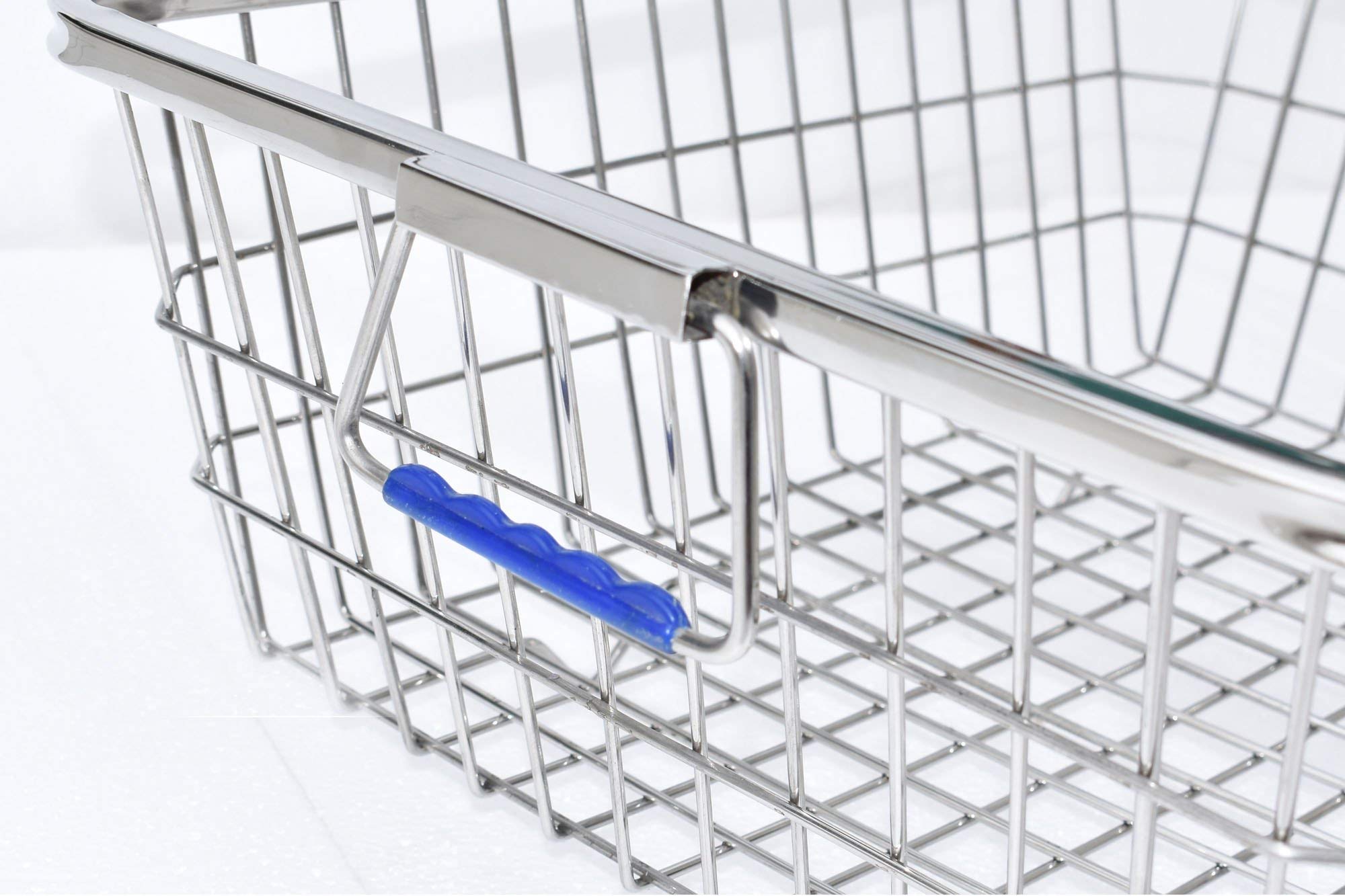 Stainless Steel Dish Drainer - Kitchen Utensil Drying Rack for Sink Countertop (54x42x20cm) - Space Saving Organizer