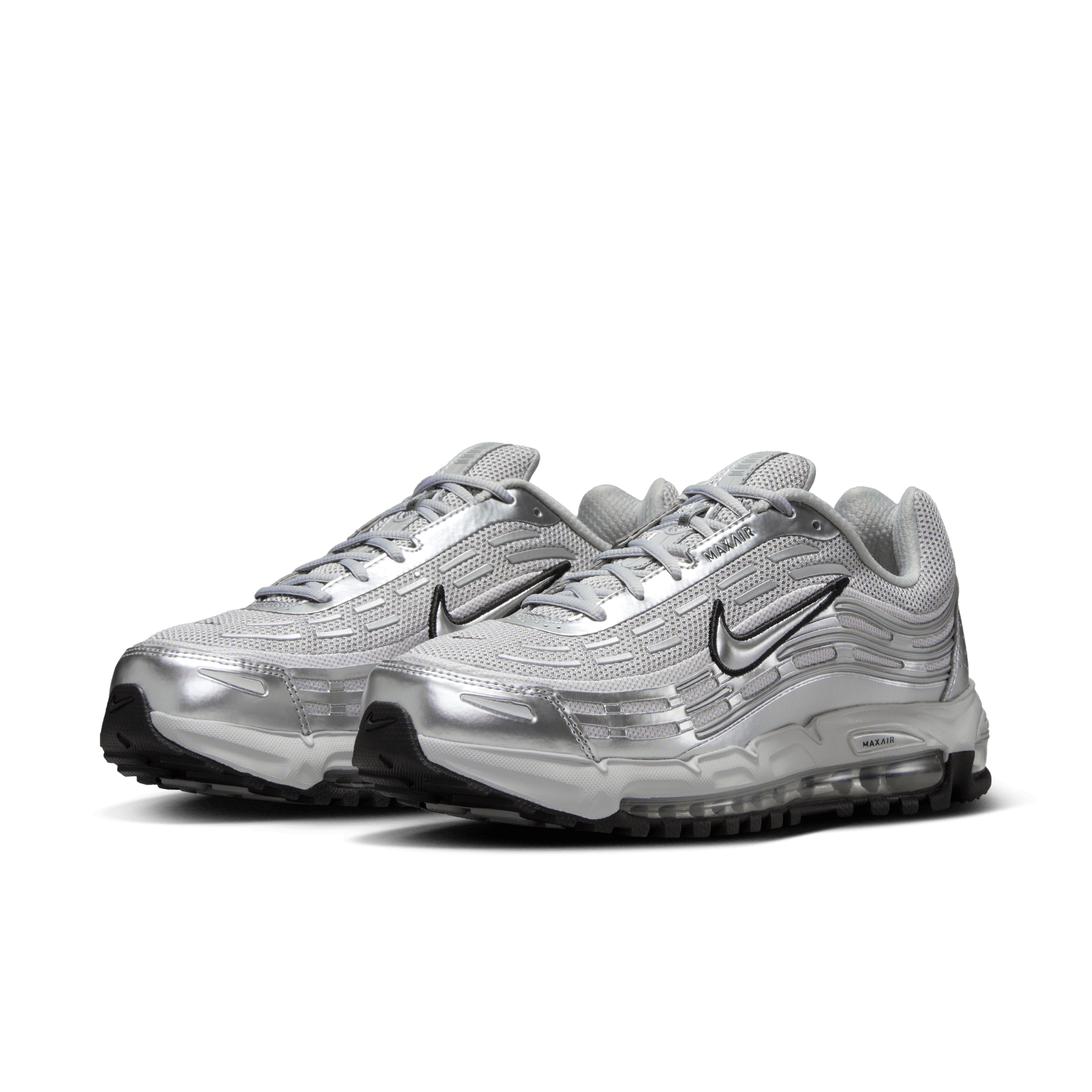 AIR MX TL 2.5 Running Shoes - Lightweight Athletic Sneakers for Men & Women | Flight Silver / Metallic Silver | Perfect for Jogging, Gym Workouts & Daily Wear
