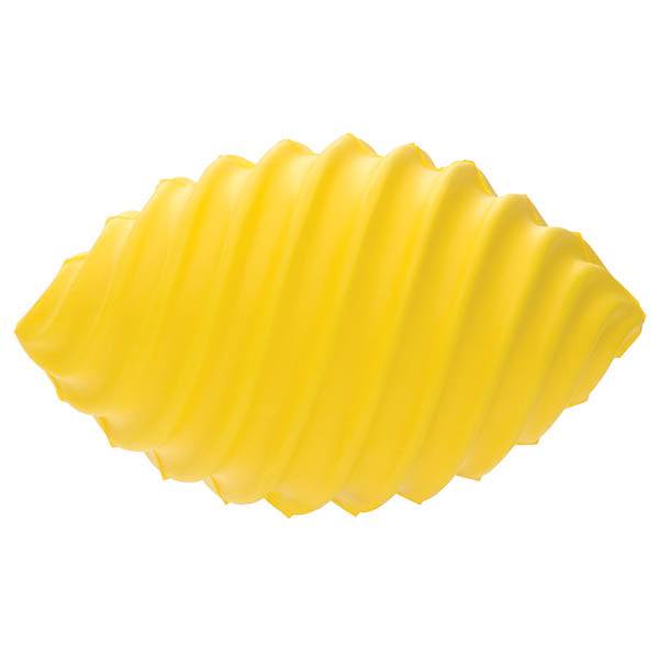8.5 Inch Yellow Hart Swirl Ball - Durable Rubber Bounce Ball for Kids Outdoor Games, Sports Training & Playground Activities
