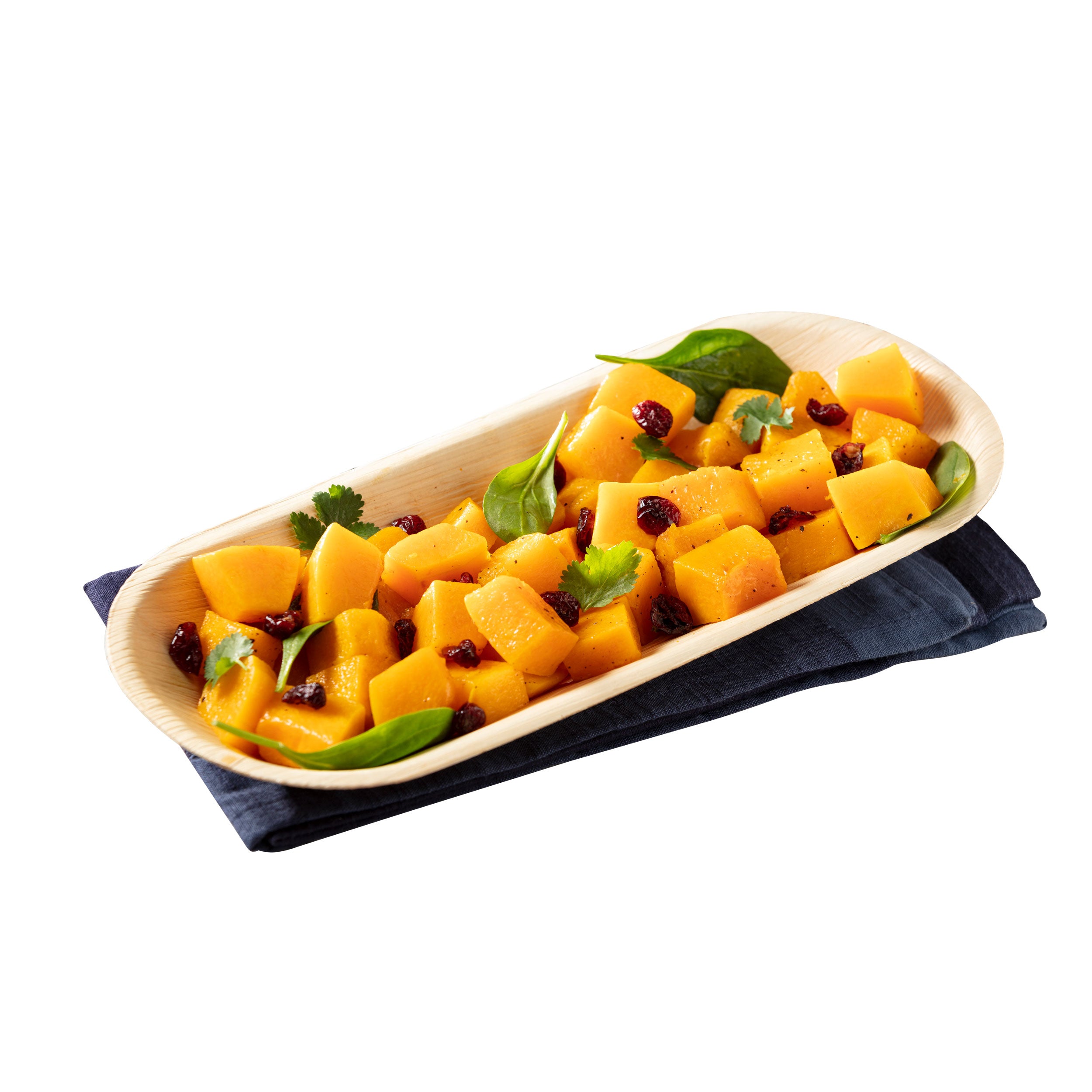 Tree Choice 5x12 Inch Oblong Palm Leaf Trays - 100 Count Eco-Friendly Disposable Serving Trays for Parties, Weddings & Catering Events