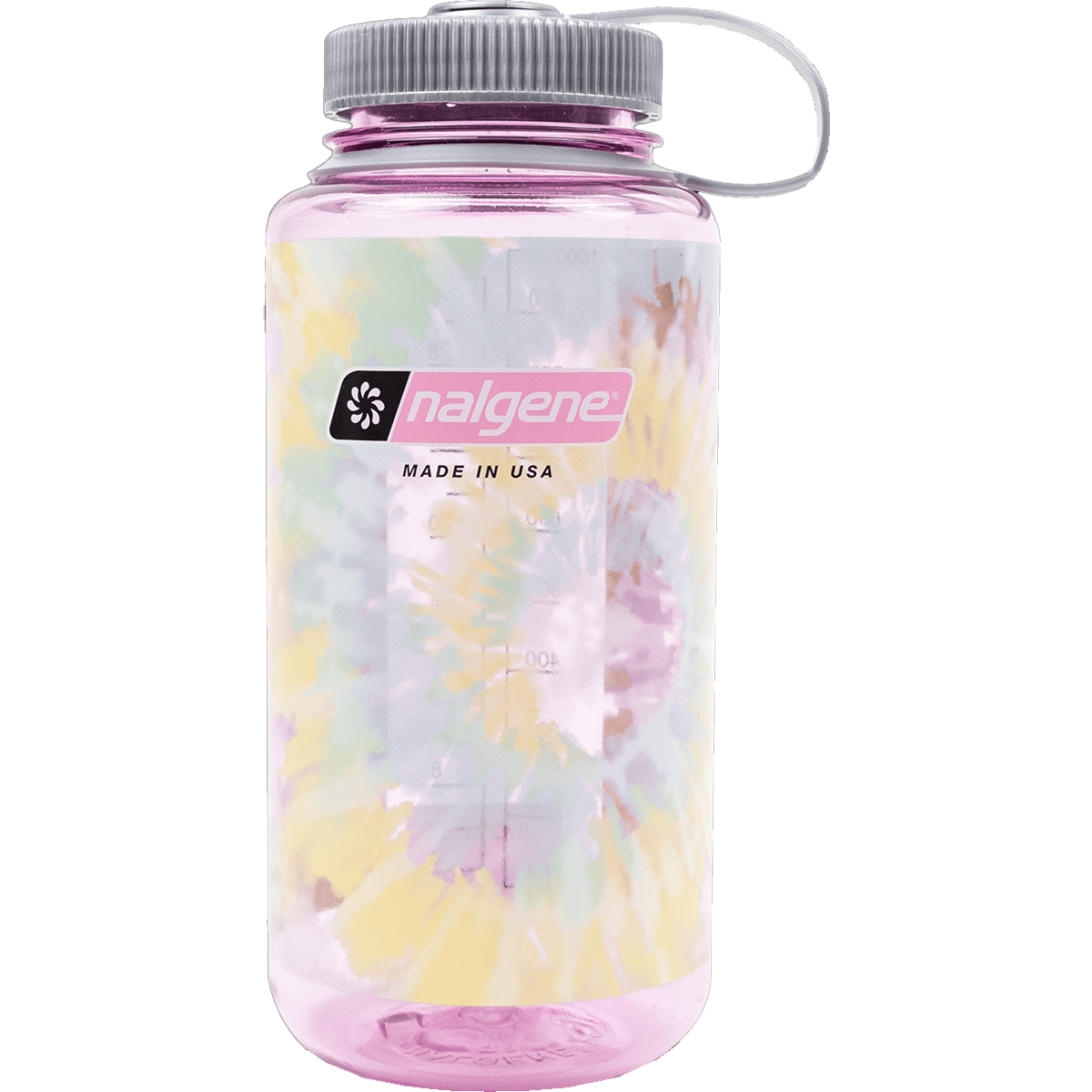 32 oz Wide Mouth Sustain Water Bottle with Tie Dye Print - Leak Proof, BPA Free Stainless Steel Water Bottle for Gym, Hiking, Travel & Outdoor Activities
