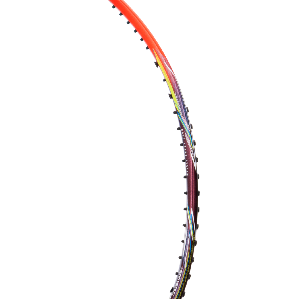 HNDRD Cult 77 Professional Badminton Racket - Pre-Strung Carbon Fiber Shuttlecock Racket for Adults & Teens - Perfect for Indoor/Outdoor Games, Training & Tournament Play