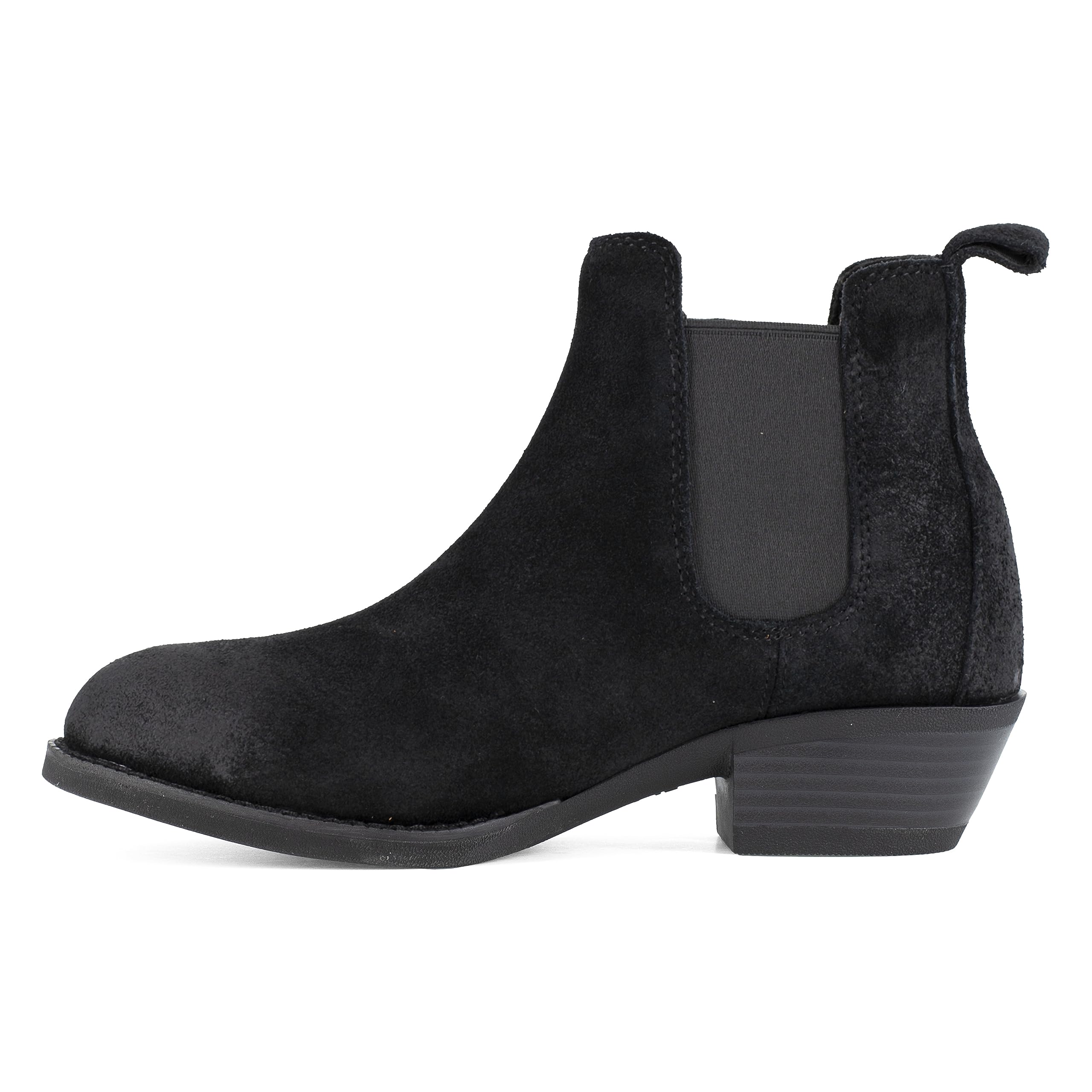 Frye Women's Safety-Crafted Steel Toe Chelsea Boots - Dark Brown Leather Work Boots for Construction, Warehouse & Outdoor Safety (符合SEO规范,翻译成英文,增加使用场景)