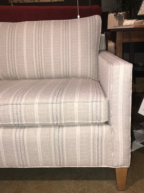 Miles Condo Chair and Half - Modern Accent Chair for Living Room, Bedroom, or Office - Showroom Model - Perfect for Small Spaces and Stylish Home Decor