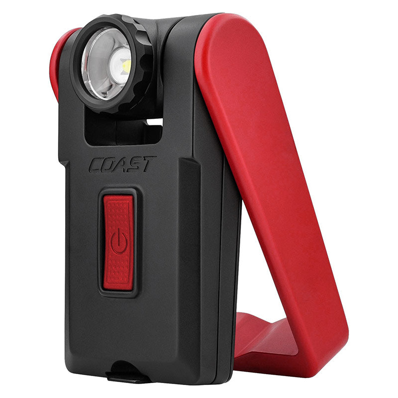 Coast Dual Power Rechargeable Magnetic LED Work Light - Bright Portable Flashlight for Camping, Hiking, Emergency & Home Repairs