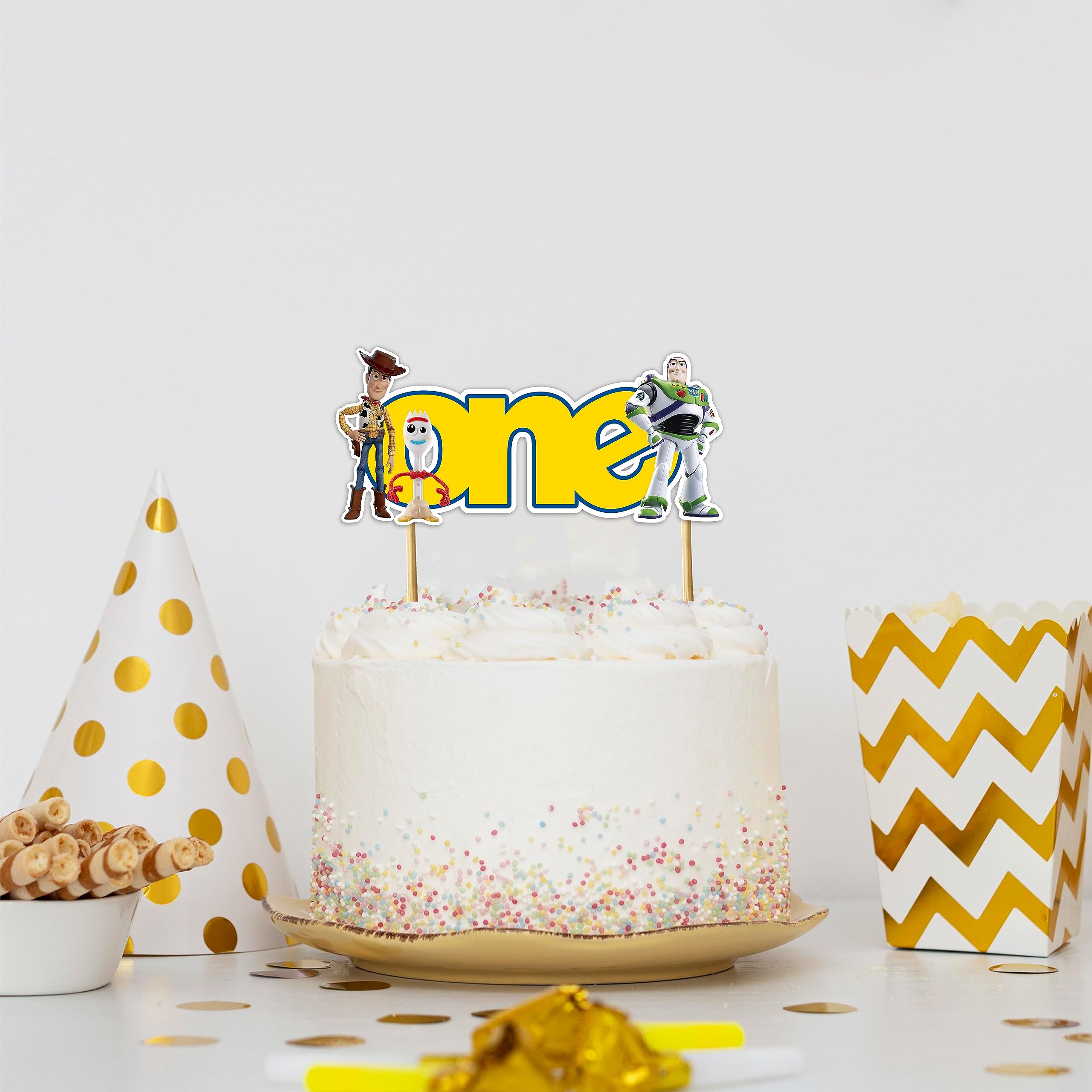 Seyal® Stylish Cake Topper for Birthday, Wedding, Anniversary - Perfect for Decorating Cakes, Cupcakes & Desserts