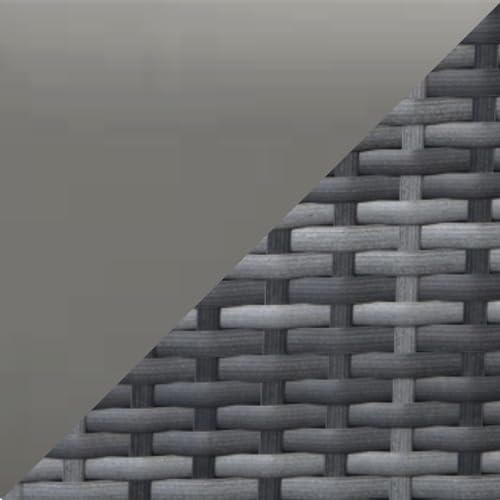Grey Rattan&light Grey